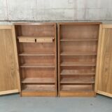 Bookcase store books light oak