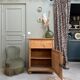 English jam cupboard in solid pine (renovated)