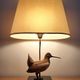 Vintage woodcock lamp by Elli Malevolti for Artiflex, designer lighting