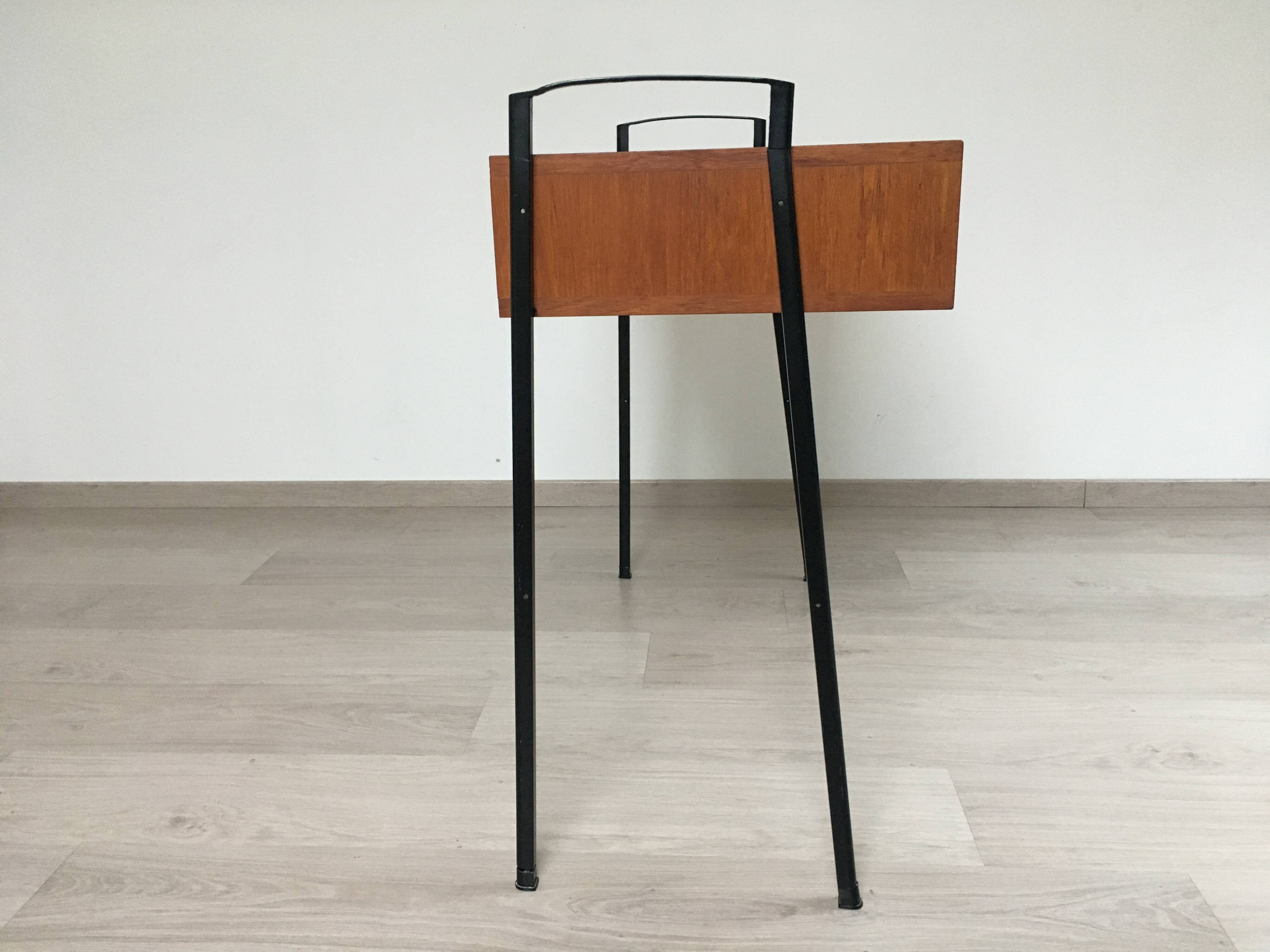 Desk - Scandinavian console mobelfabrik teak 60s