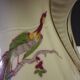 Very pretty Limoges porcelain coffee pot from Bernardaud model "Ch