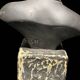 Sculpture of a black woman in plaster