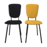 Pair of velvet chairs