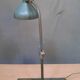 Lampe industrielle articulée  en métal vert