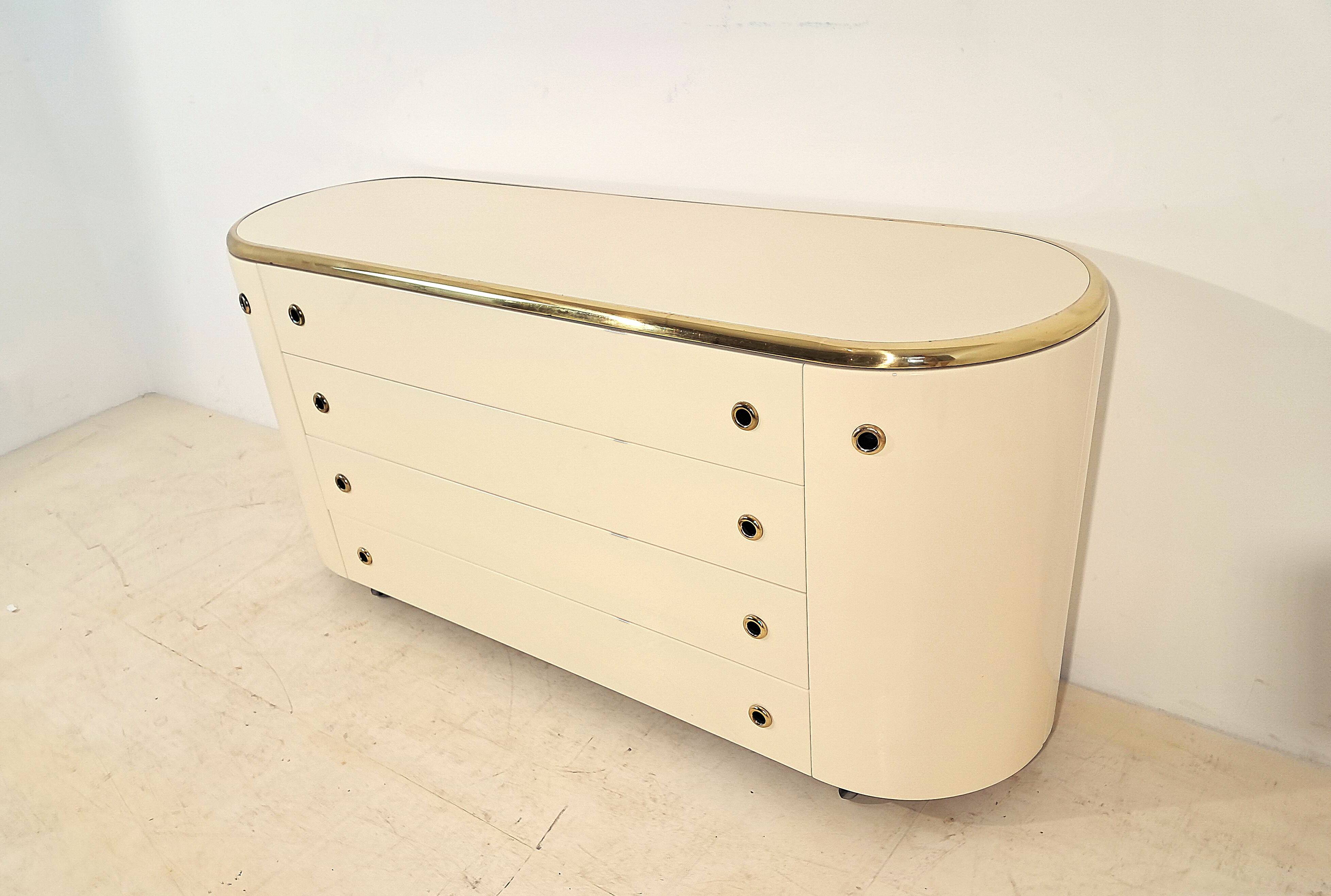 Commode moderne des années 1970 par Cattadori