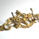 Bronze coat rack in Imperial style from the 1950s.