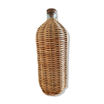 Rattan bottle