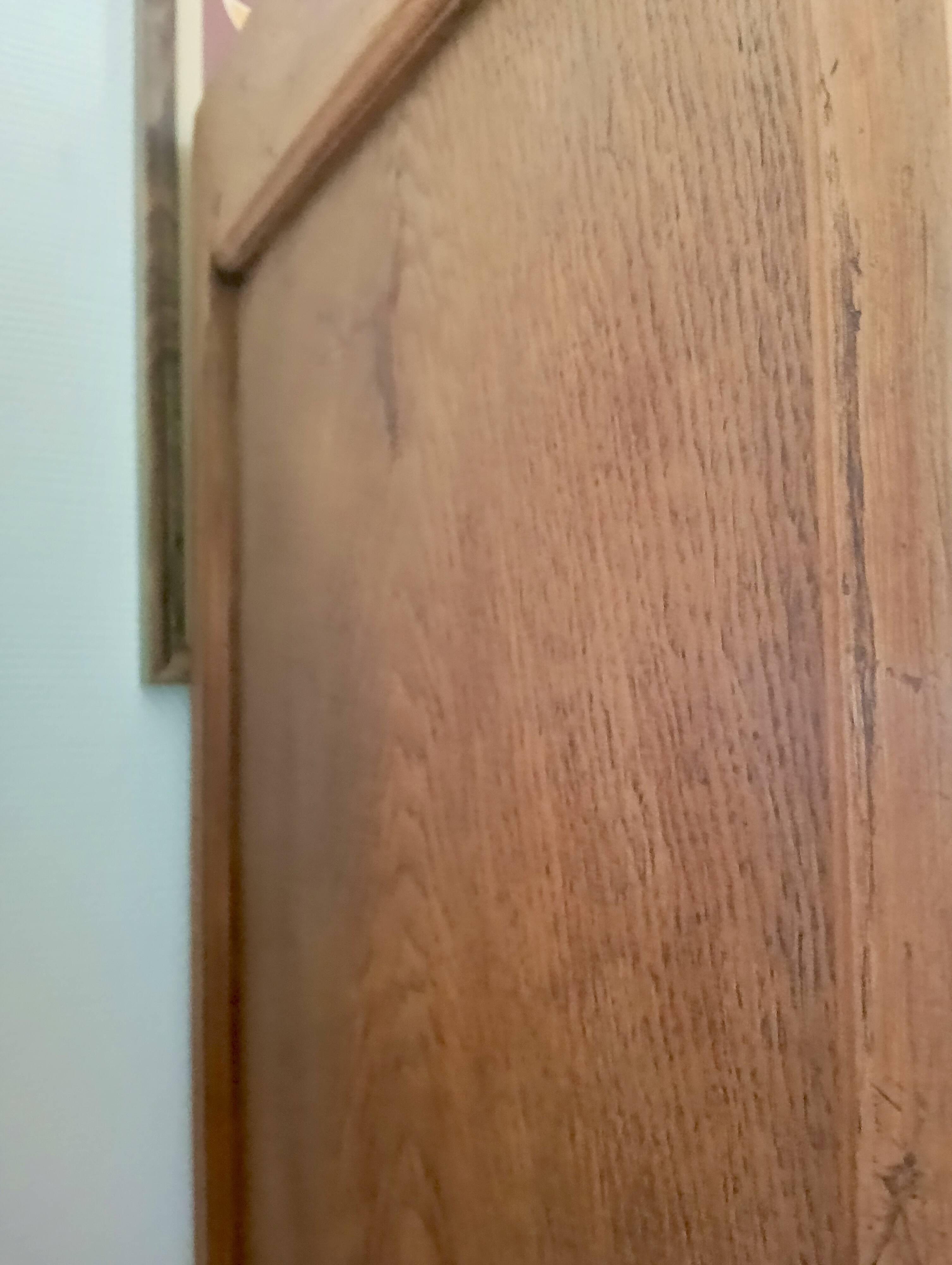 Parisian display cabinet in solid oak