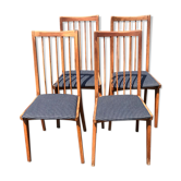 4 chaises scandinaves
