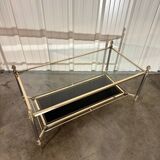 Table basse bronze 1970s