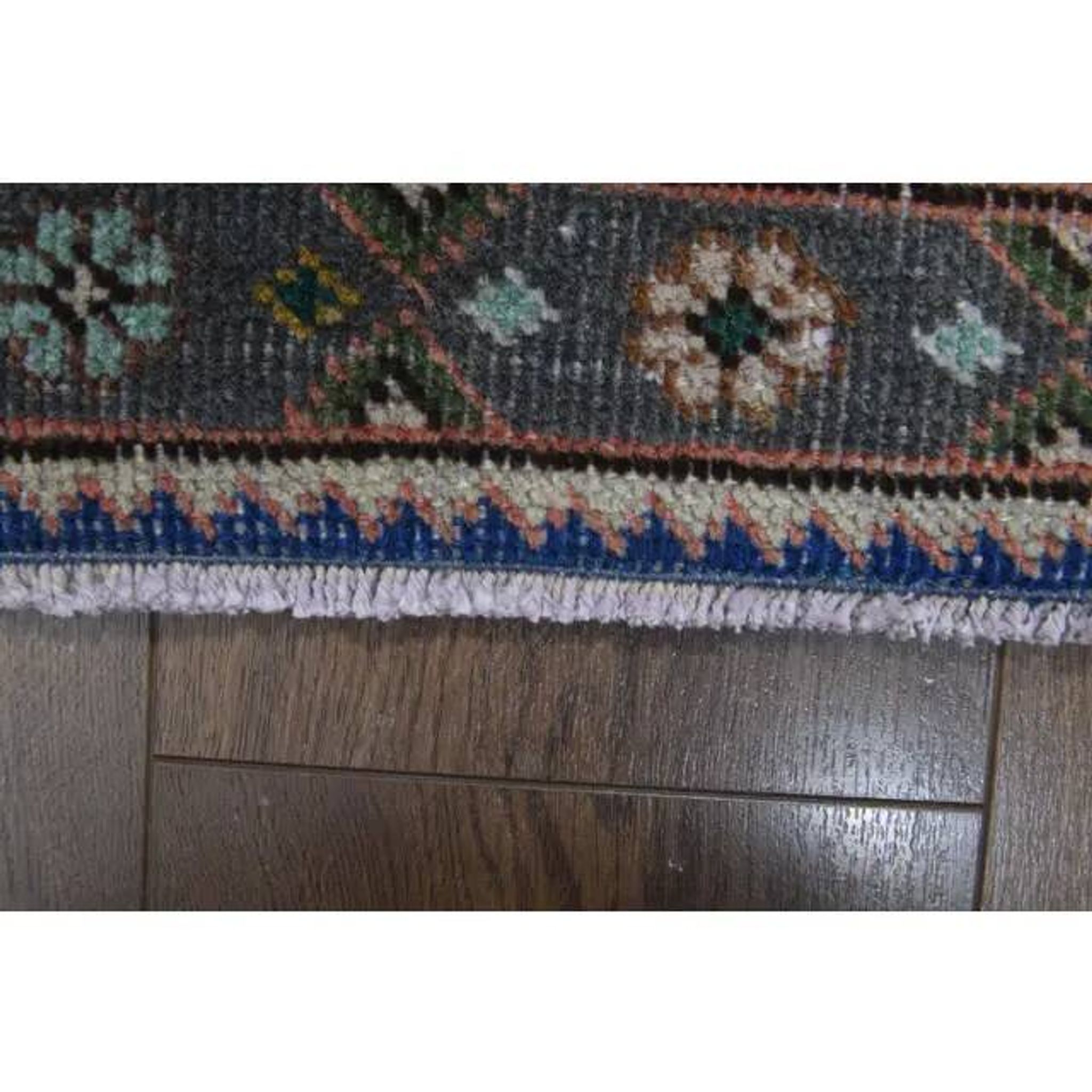 1970s Vintage Persian Handmade Wool Orange Oversized Area Rug 284x385