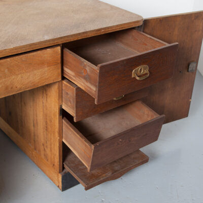 Double bureau art déco
