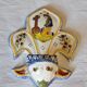 Quimper faience holy water font