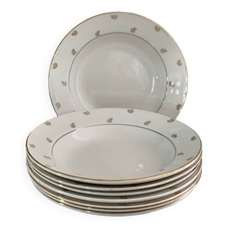 Digoin soup plates