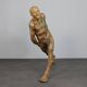Life-size sculpture “Running Figure” by Karol Broniatowski, 1972