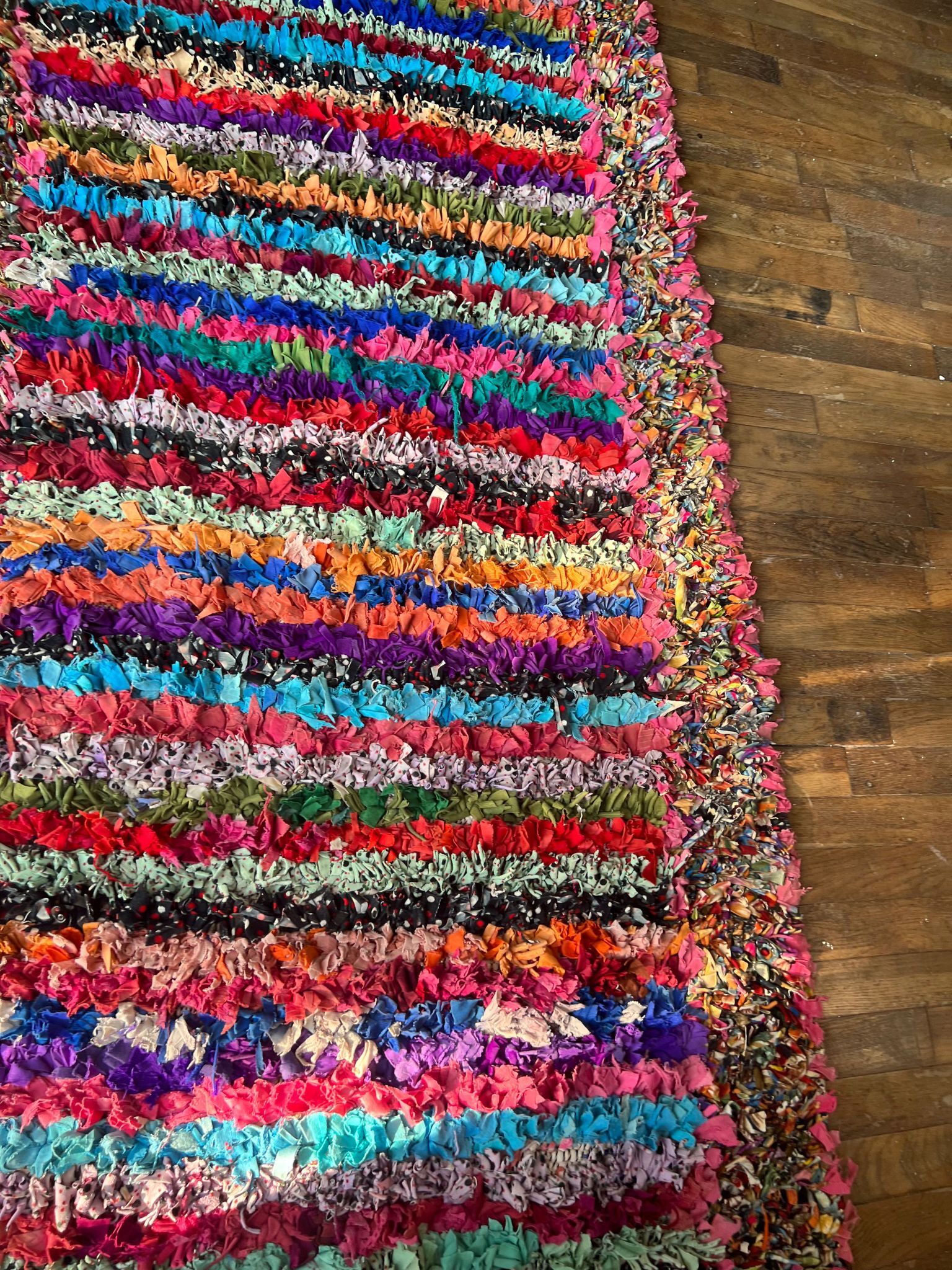 Boucherouite carpet