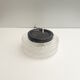 Vintage ceiling lamp / wall lamp - Molded glass - Round shape - 1970