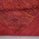 Burgundy Vintage Handmade Moroccan rug 180 x 336 cm - Berber wool Rug