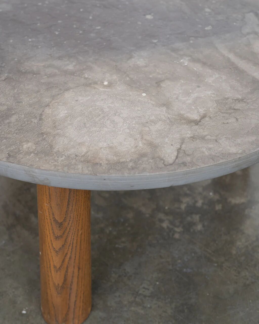 Brutalist slate coffee table, c.1970