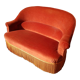 Velvet sofa