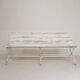 Garden bench, slatted bench, folding, 2 metres long, 1930s.