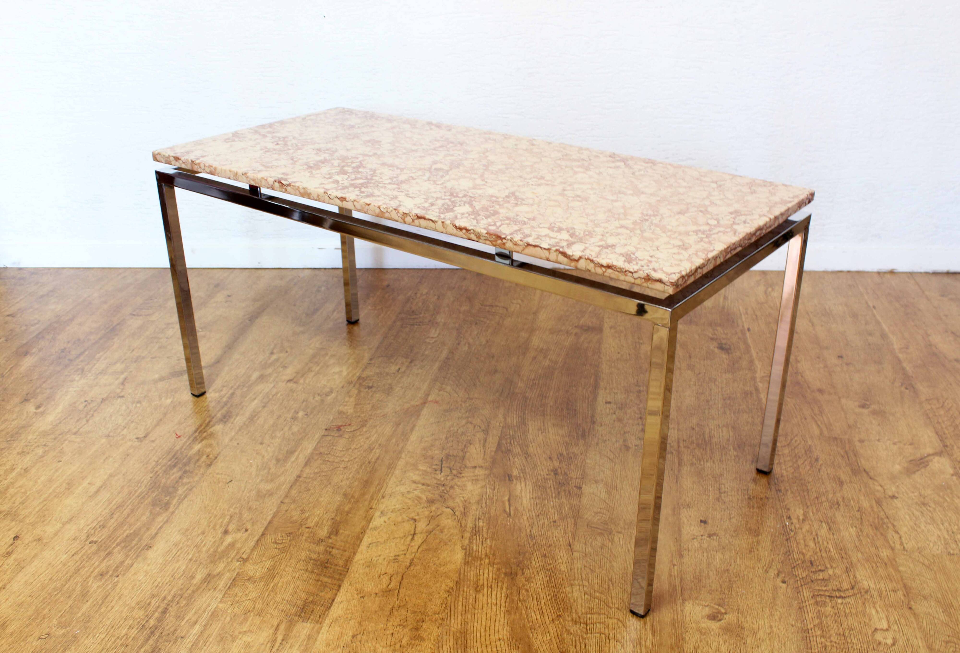 Marble coffee table