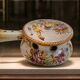 Scaldino in Ceramica Dipinto a Mano – Stile Deruta – Vintage da Collezione