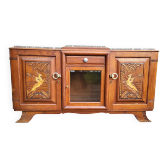 Art Deco enfilade with antelopes