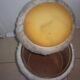 Vintage pouf moumoute