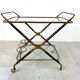 Vintage italian serving trolley style Cesare Lacca, 1950s