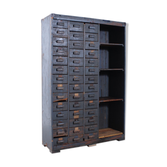 Apothecary cabinet industrial design Bauhaus design 1930