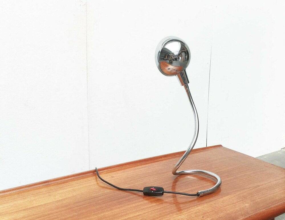 Space Age Snake Cobra Table Lamp, 1970s