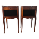 Paire de tables de chevet style Louis XV