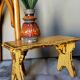 19th-century foot restings with old patina