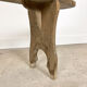 Antique elm wooden bench
