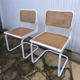 Pair of B32 chairs by Marcel Breuer