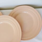 4 assiettes dessert art déco vintage 210689