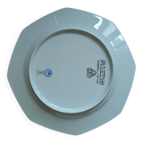 Raynaud porcelain plates with Amphitrite decorations from the Indese company