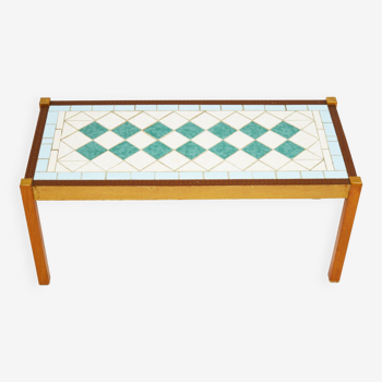 Table with ceramic tiles, 1970s