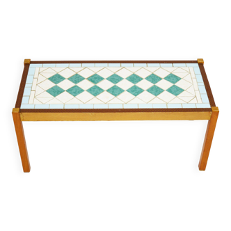 Table avec carreaux de céramique, années 1970