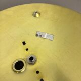 Modernist bubble glass and metal wall light by Doria lights, 1970s, germany