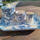 Former earthenware tobacco set BFK boch brothers Keramis