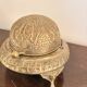 Ancien Plat Service Beurre Caviar Perse Persan Oriental