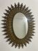 Huge Wrought Iron Sun Mirror 50s
