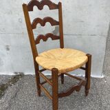 Set of 8 vintage 1930s French chairs