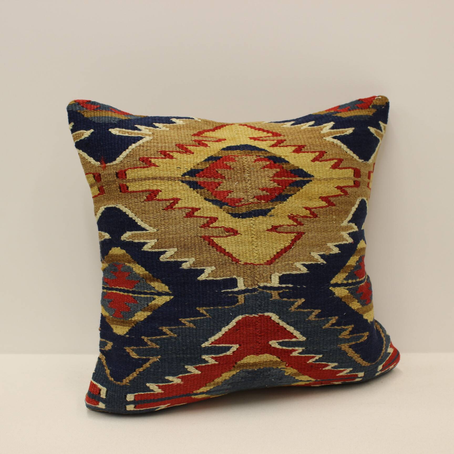 Turkish kilim cushion, 40x40 cm, k-1324