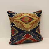Turkish kilim cushion, 40x40 cm, k-1324