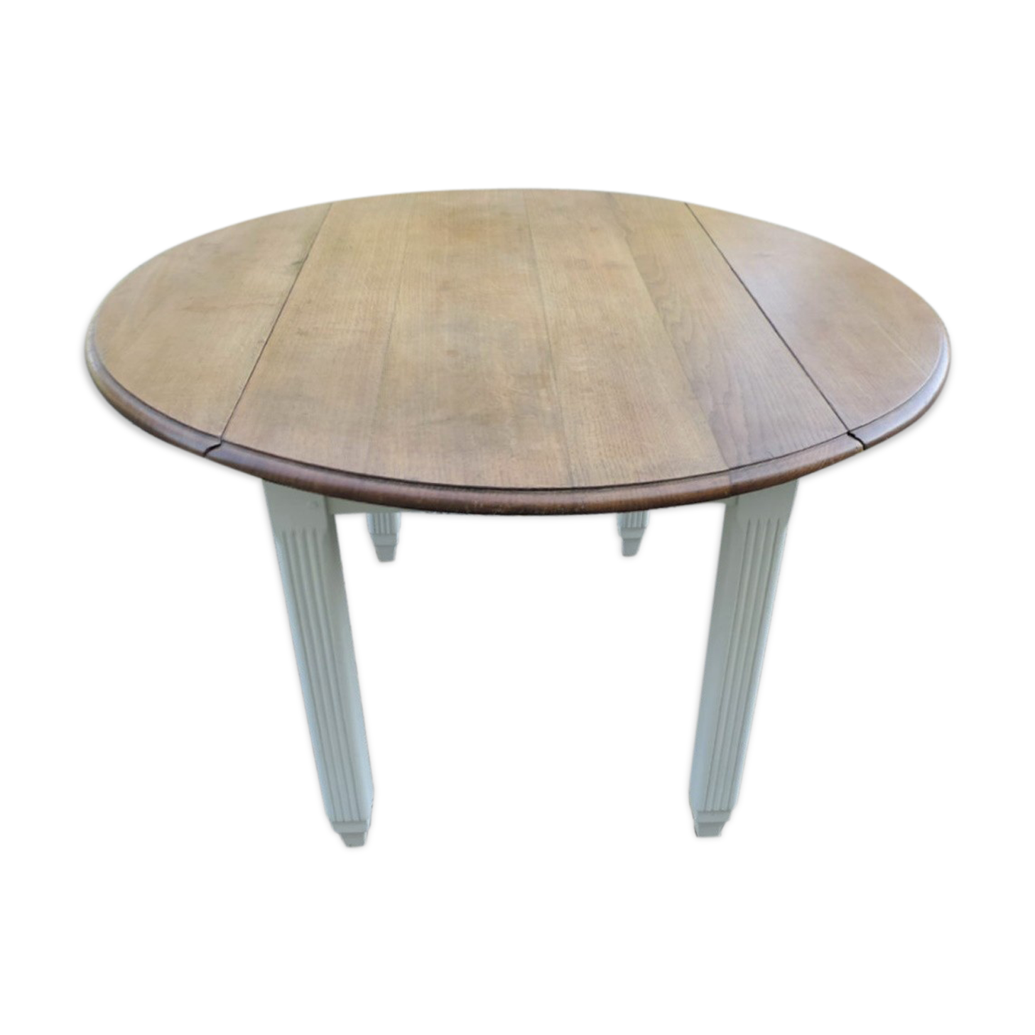 Massive oak round table 1930