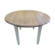 Massive oak round table 1930