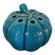 Ceramic pumpkin flower holder